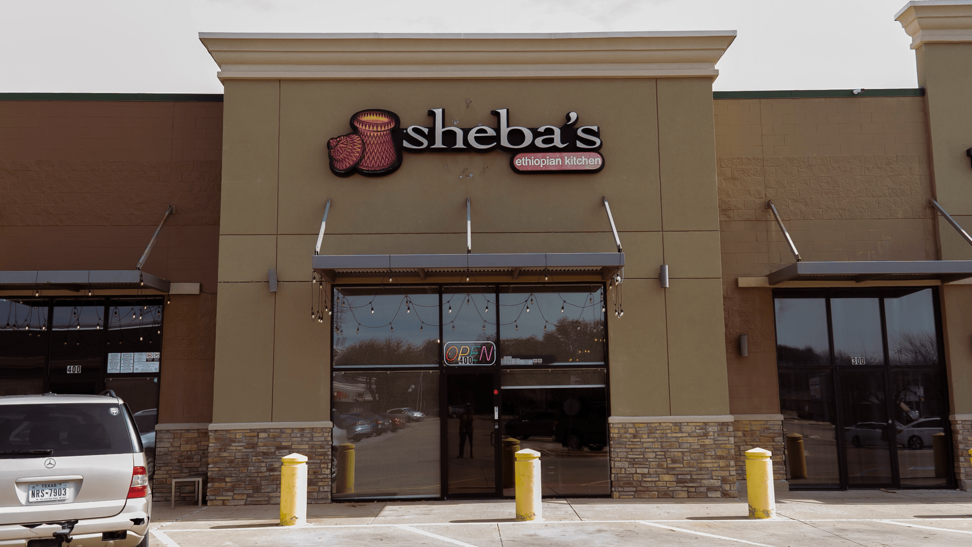 Sheba's Ethiopian Kitchen storefront